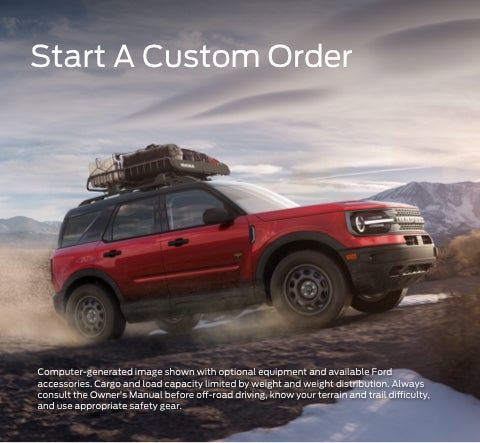 Start a custom order | Jordan Ford in Mishawaka IN